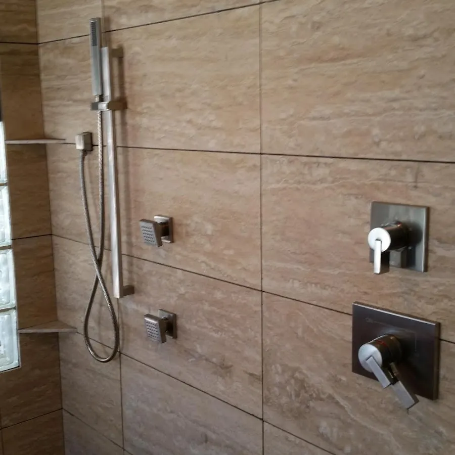 Shower fixture installation for Frozen Pipe Repair in Plover